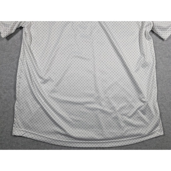 Swannies Men Shirt 2XL Polo Geometric Print Performance Golf Short Sleeve - Picture 8 of 14